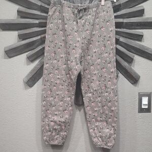 Floral Capri Joggers